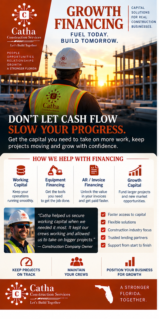 Construction working capital financing