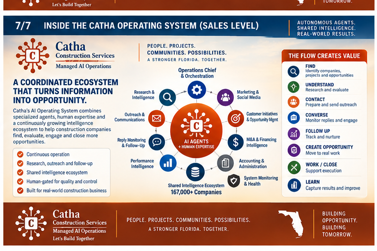 Inside Catha Managed AI Operations — sales-level operating view